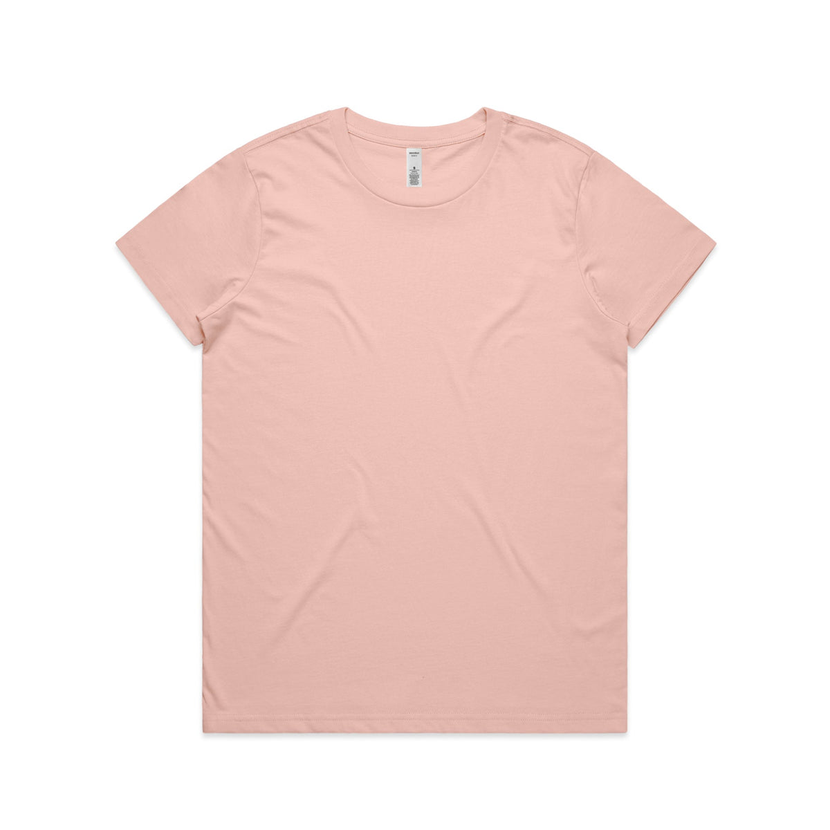 Wo's Basic Tee 4051 - Pale Pink - Front
