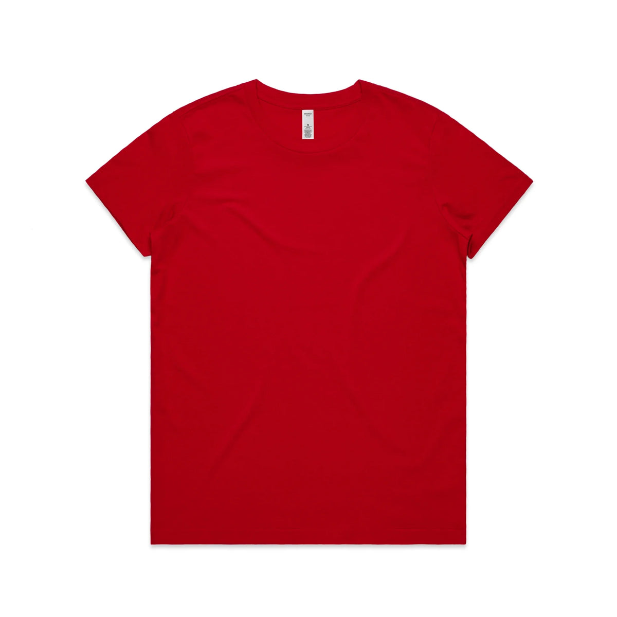 Wo's Basic Tee 4051 - Red - Front