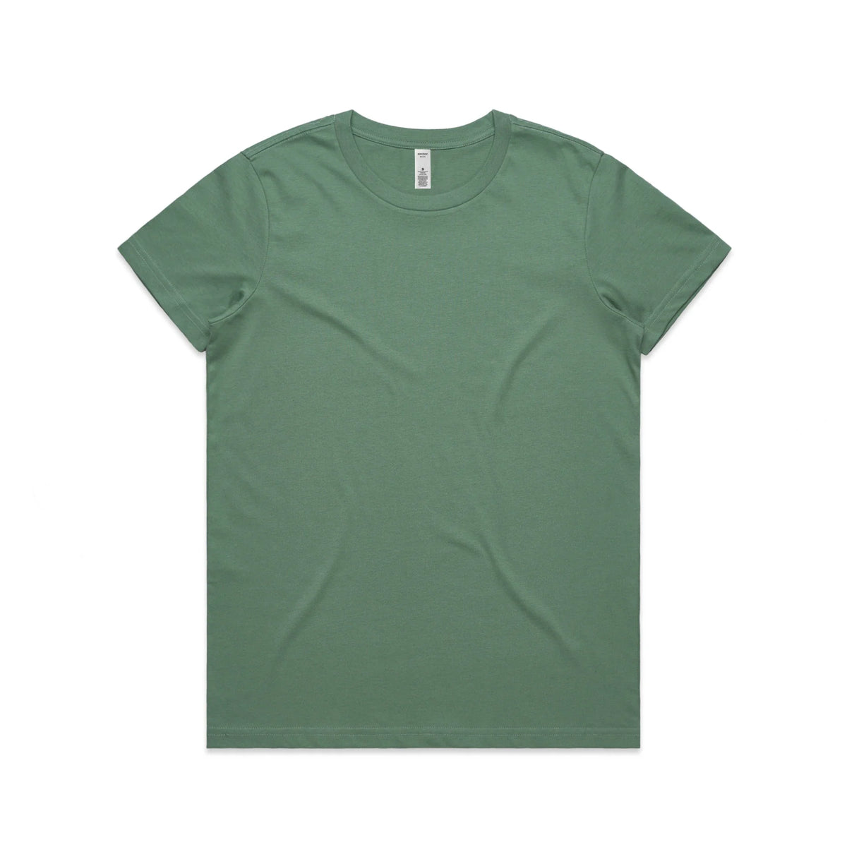 Wo's Basic Tee 4051 - Sage - Front