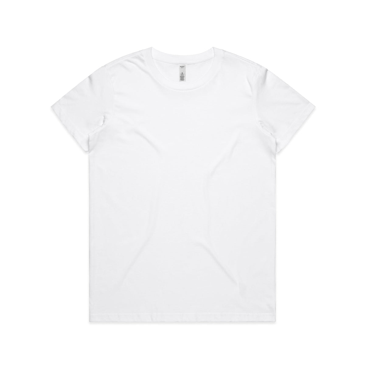 Wo's Basic Tee 4051 - White - Front