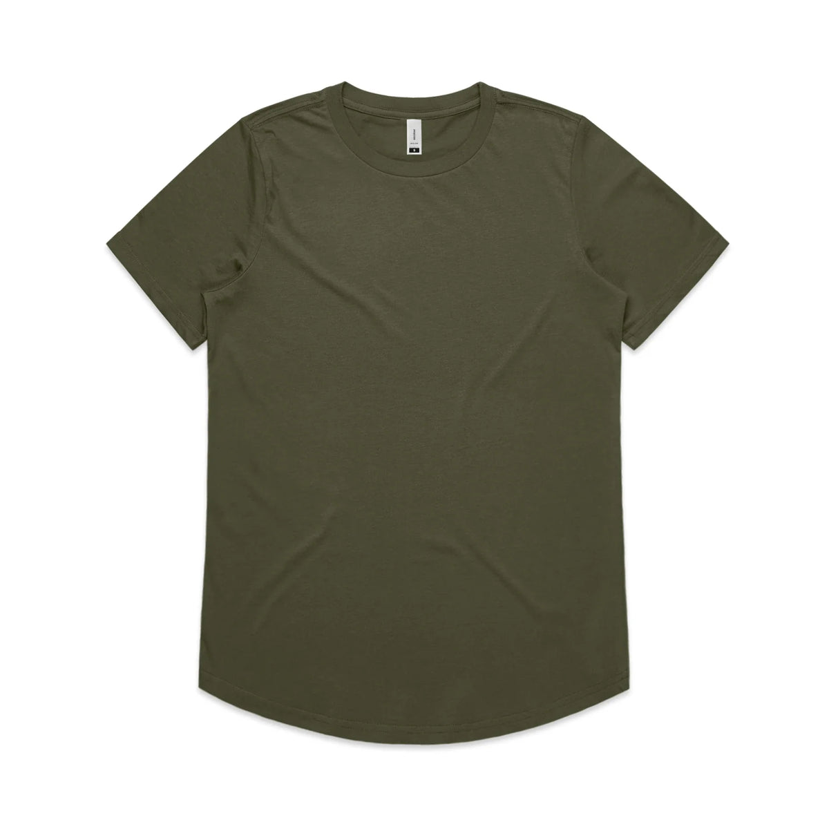 Wo's Drop Tee 4052S - Army - Front