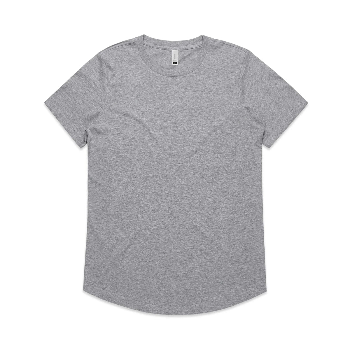 Wo's Drop Tee 4052S - Grey Marle - Front
