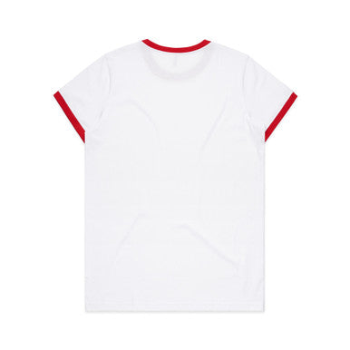 WHITE/RED