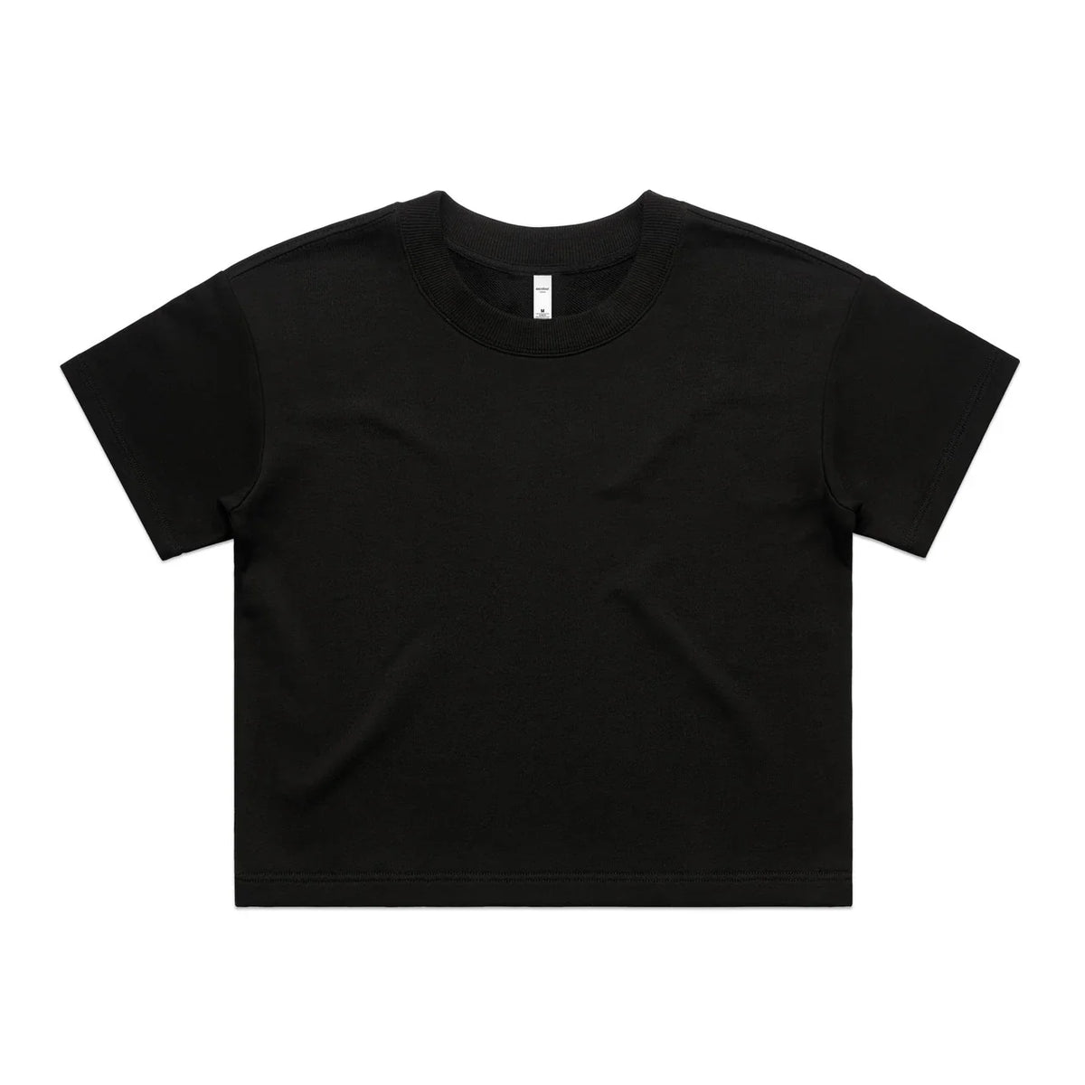 Wo's Terry Tee 4054S - Black - Front