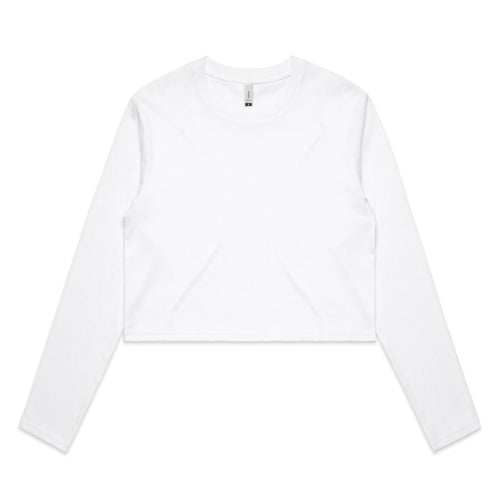 Wo's Crop L/S Tee 4058S
