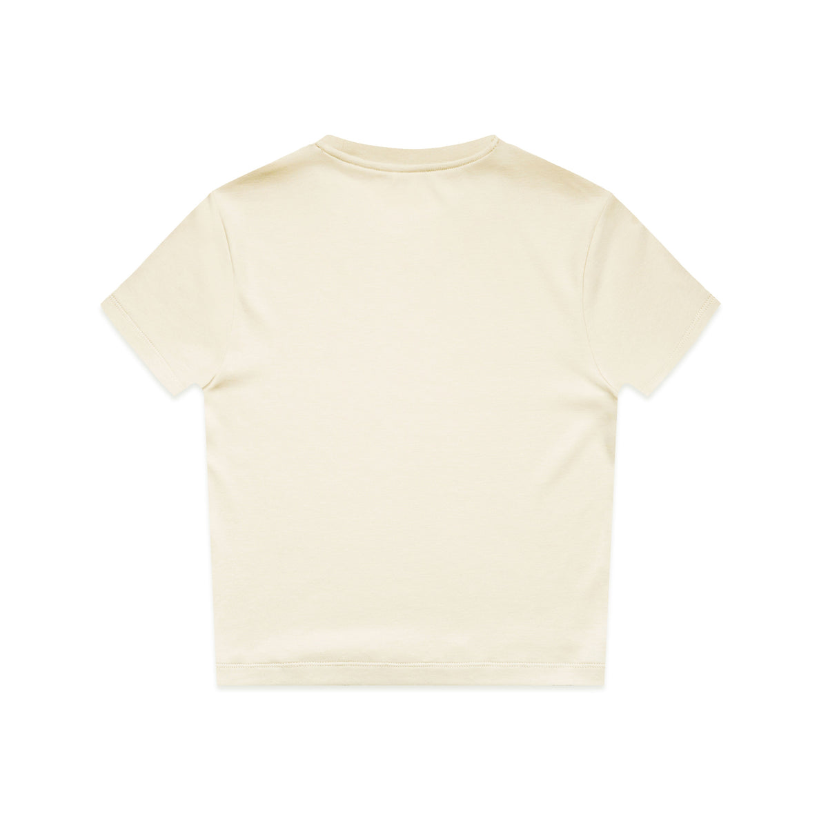 Wo's Organic Mini Tee 4061 - Ecru - Back