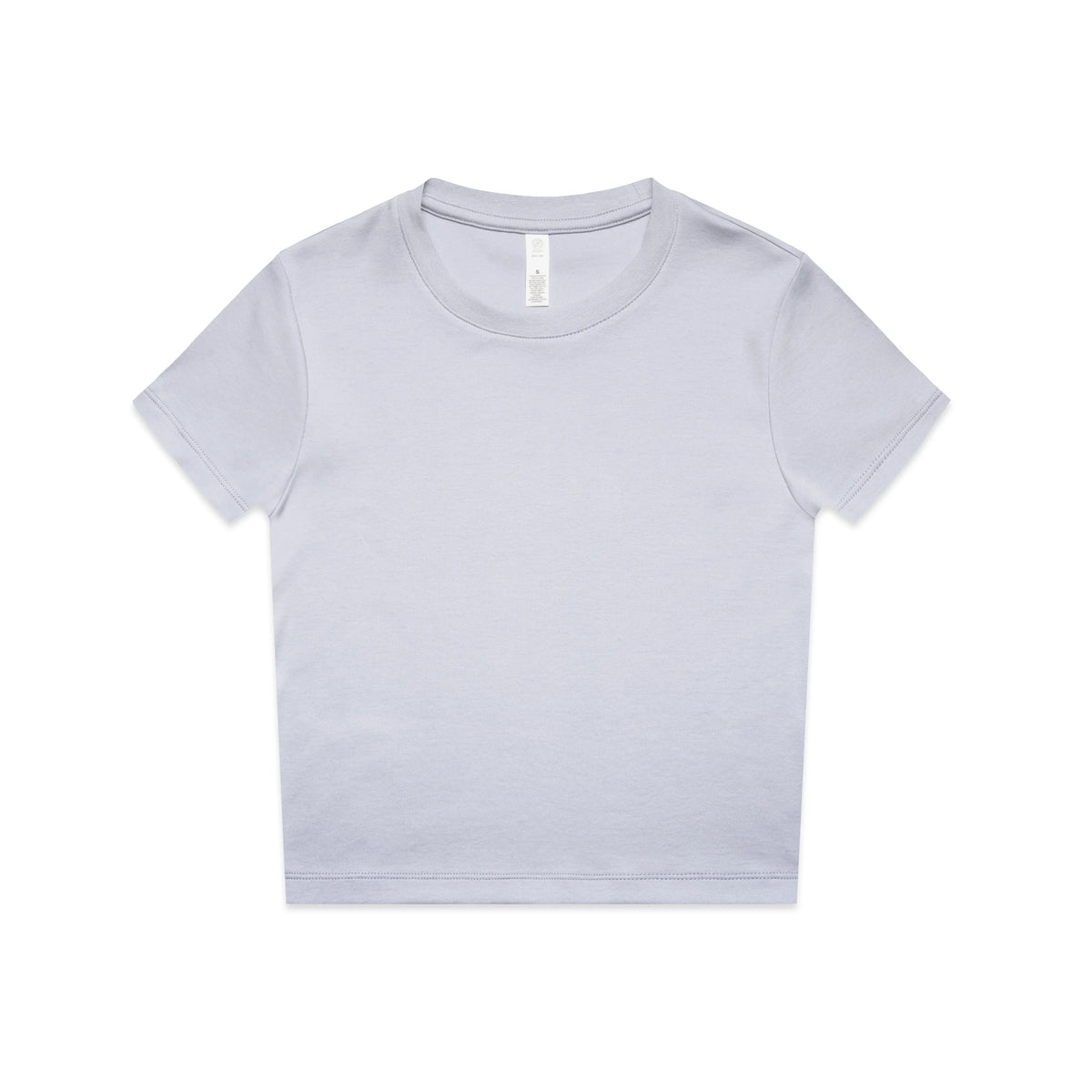 Wo's Organic Mini Tee 4061 - Powder - Front