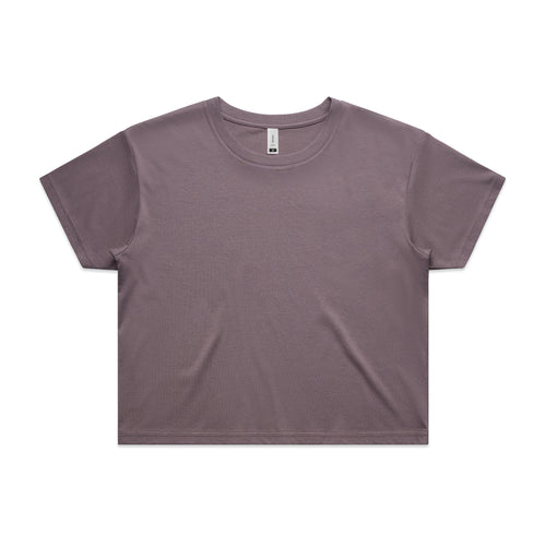 Wo's Faded Crop Tee 4062FS