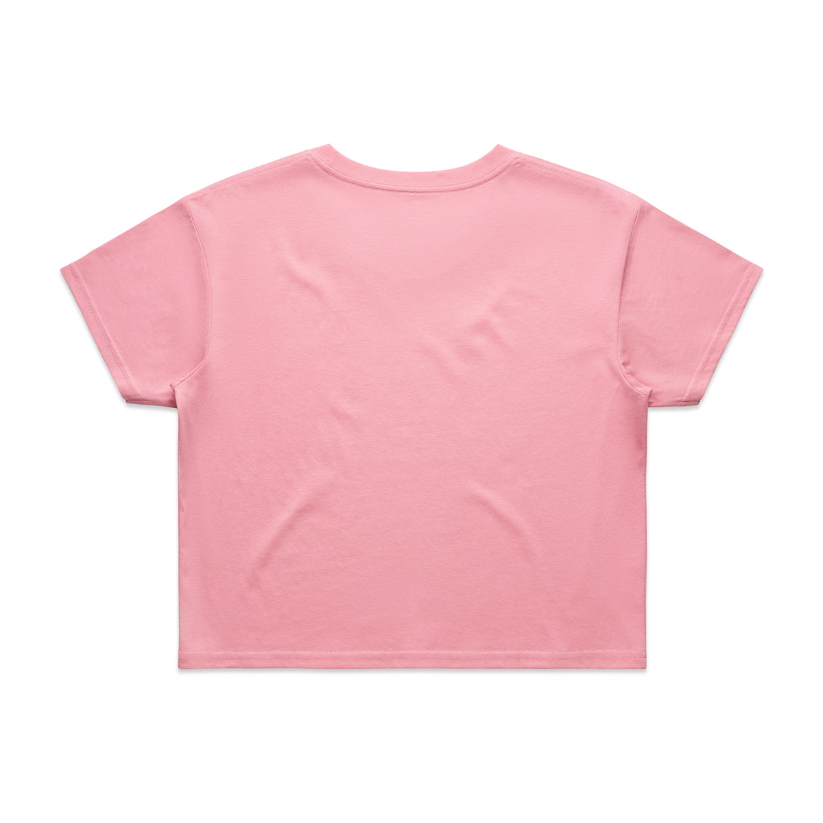 Wo's Crop Tee 4062 - Bubblegum - Back