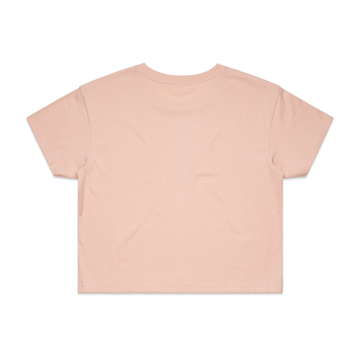 Wo's Crop Tee 4062 - Pale Pink - Back