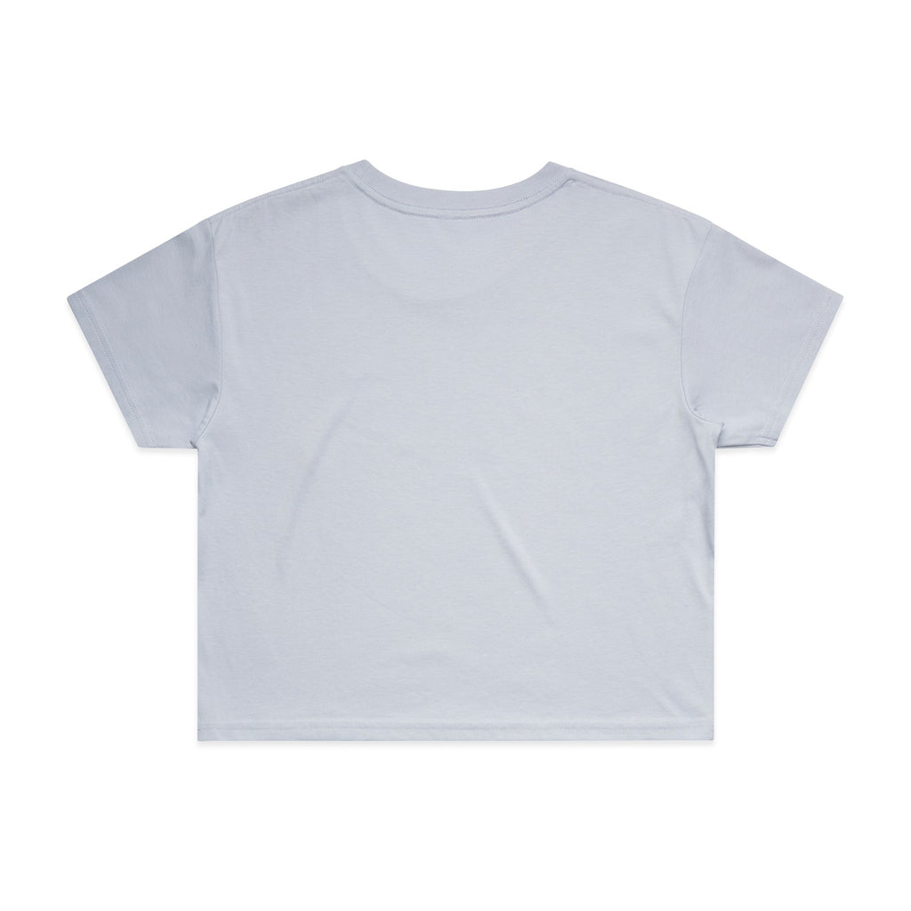 Wo's Crop Tee 4062 - Powder - Back