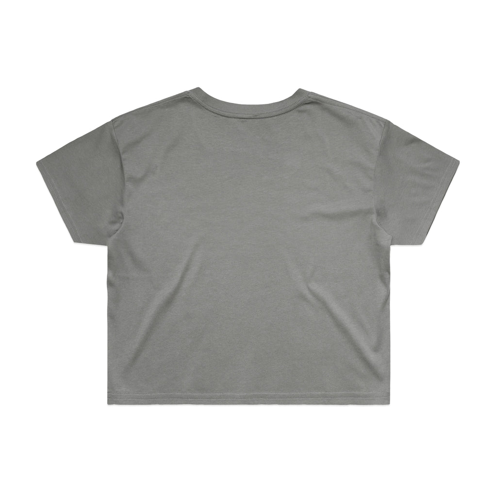 Wo's Crop Tee 4062 - Shadow - Back