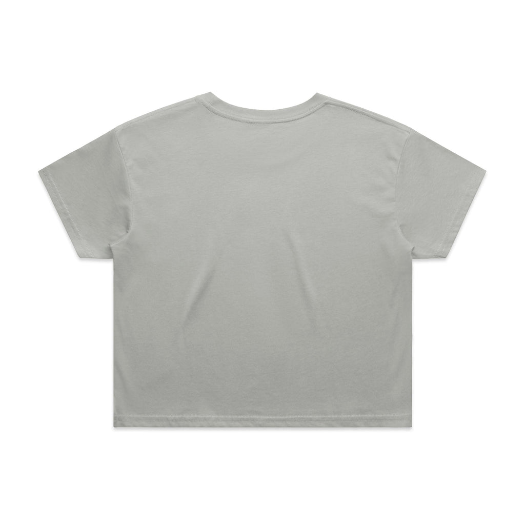 Wo's Crop Tee 4062 - Storm - Back
