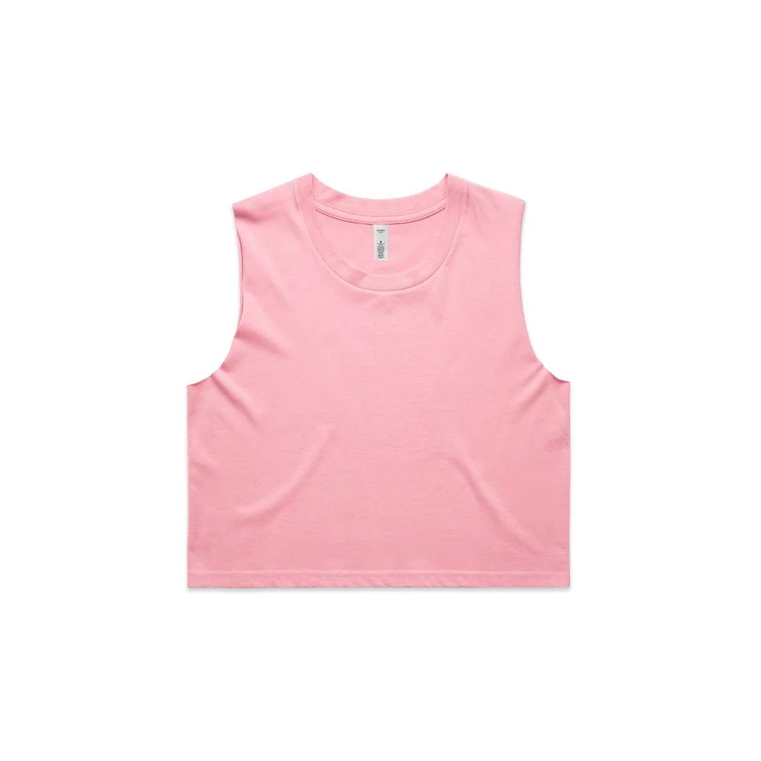 Wo's Crop Tank 4068S - Bubblegum - Front