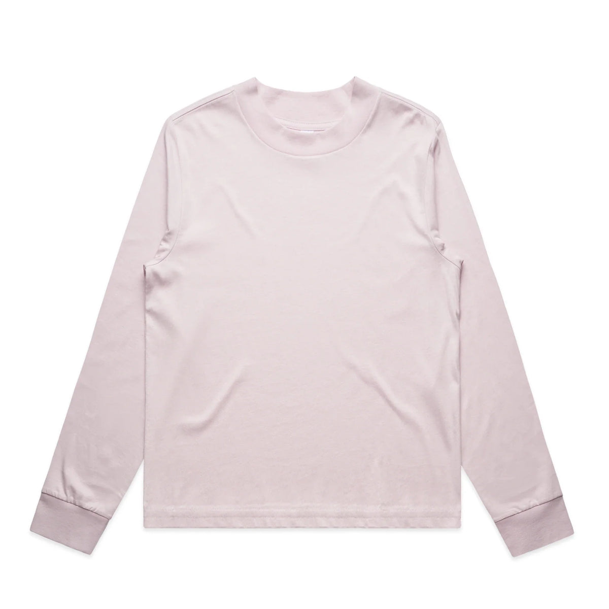 Wo's Mock L/S Tee 4070S - Orchid - Front