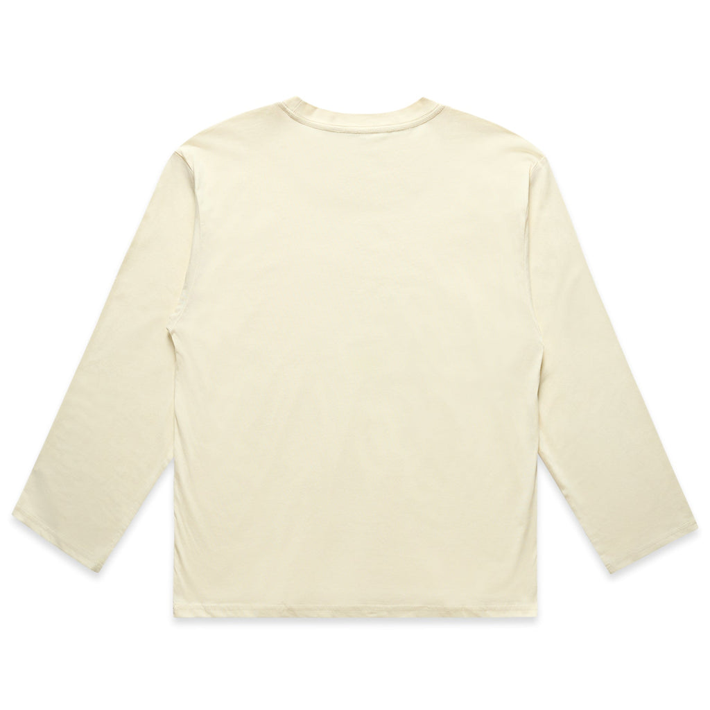 Wo's Martina L/S Tee 4071 - Butter - Back