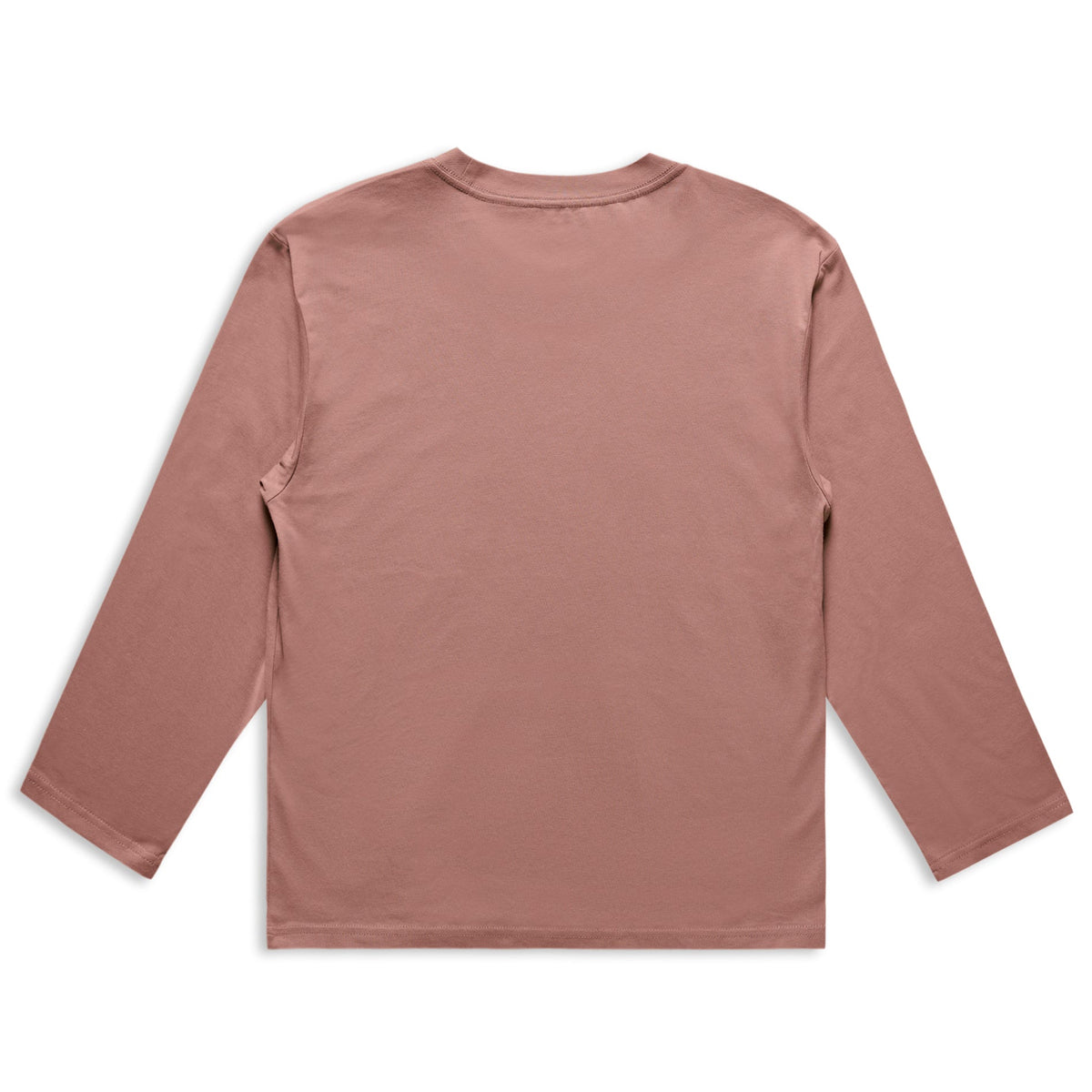 Wo's Martina L/S Tee 4071 - Hazy Pink - Back