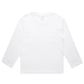 Wo's Martina L/S Tee 4071 - White - Front