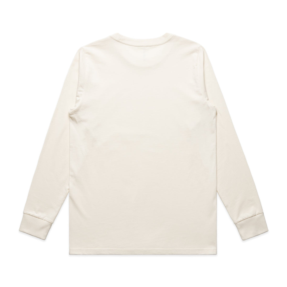 Wo's Classic L/S Tee 4073 - Ecru - Back
