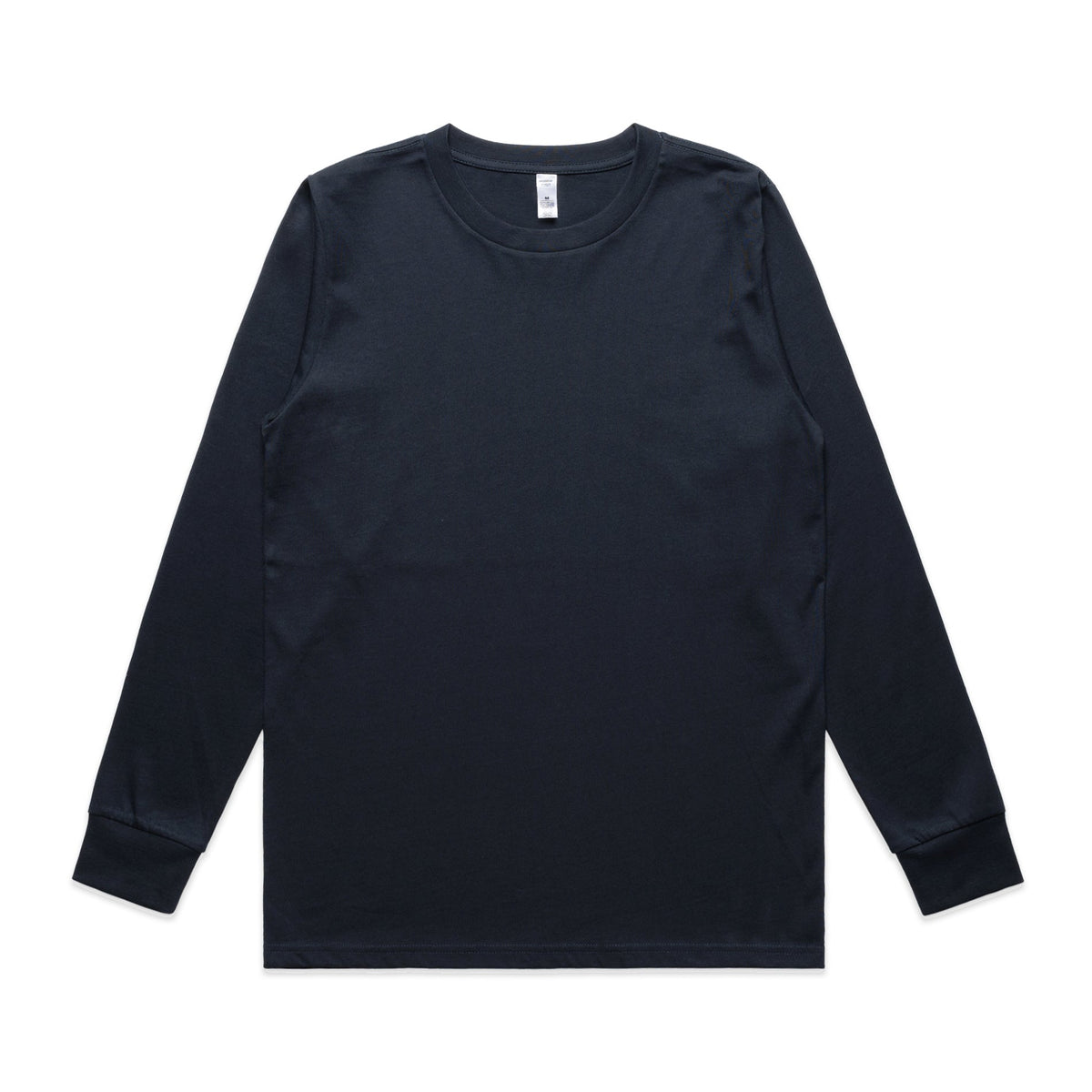 Wo's Classic L/S Tee 4073 - Navy - Front