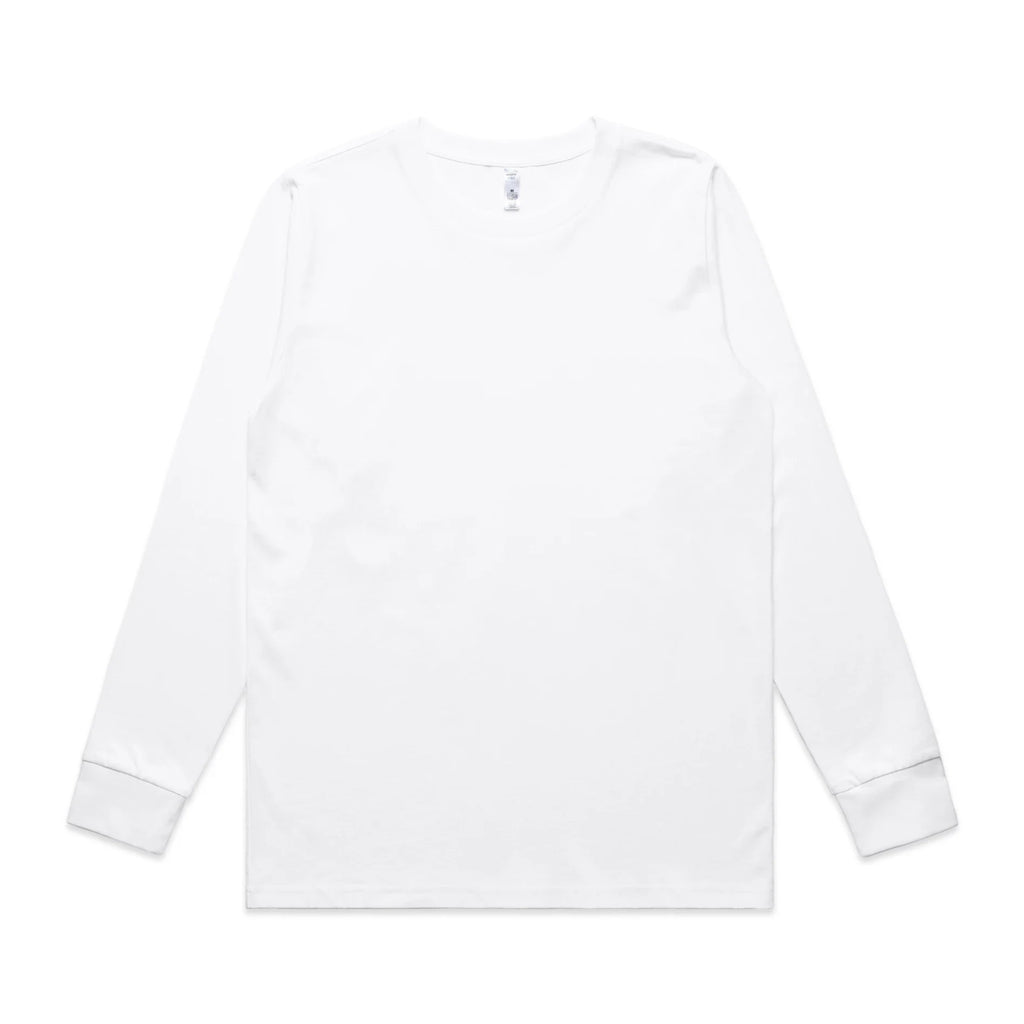 Wo's Classic L/S Tee 4073 - White - Front