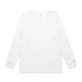 Wo's Classic L/S Tee 4073 - White - Front