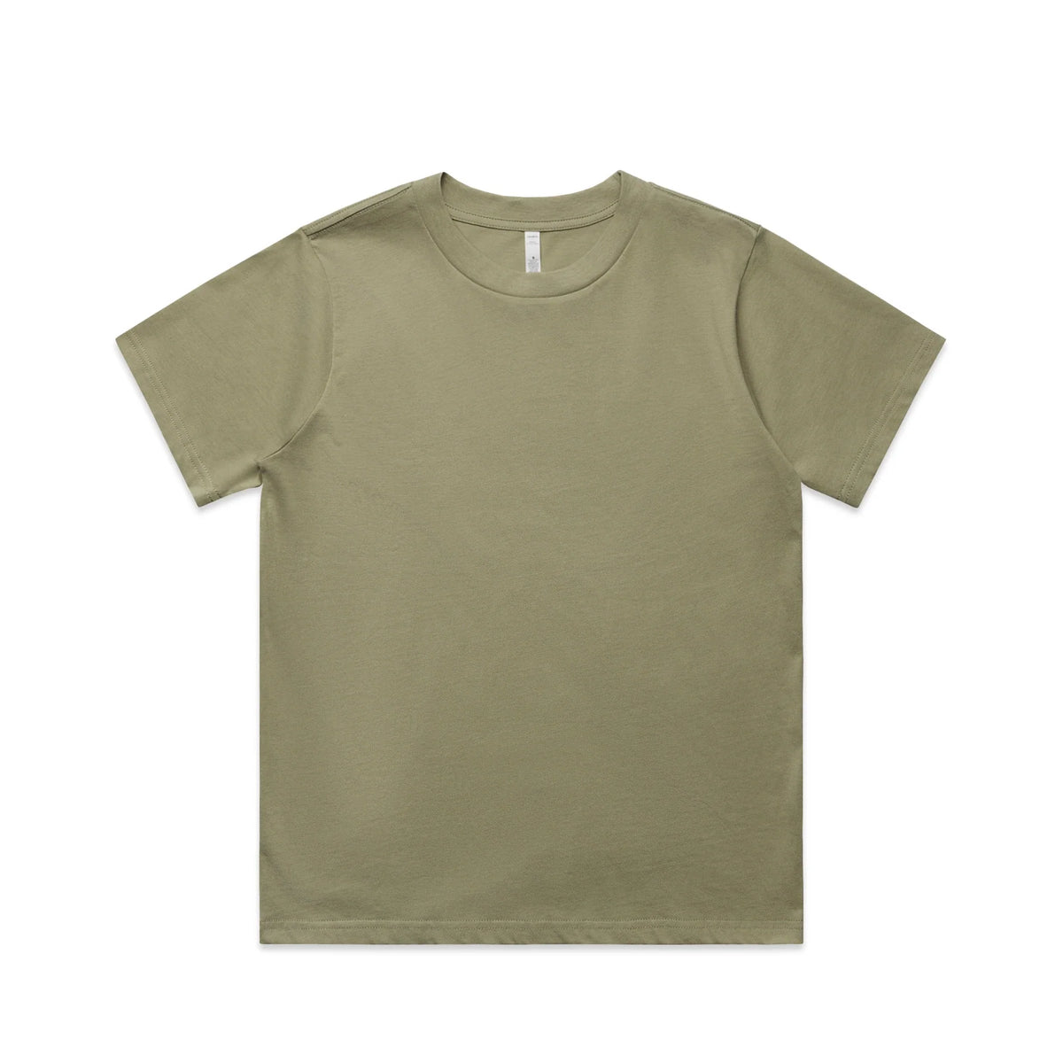 Wo's Classic Minus Tee [-5cm] 4079 - Eucalyptus - Front