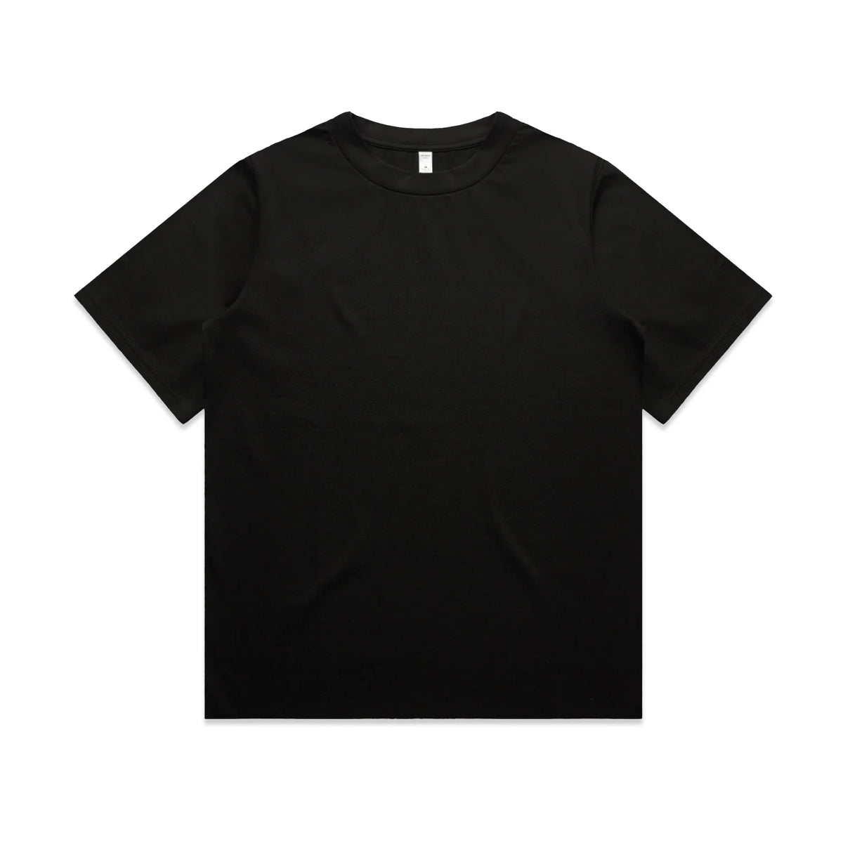 Wo's Heavy Tee 4080 - Black - Front