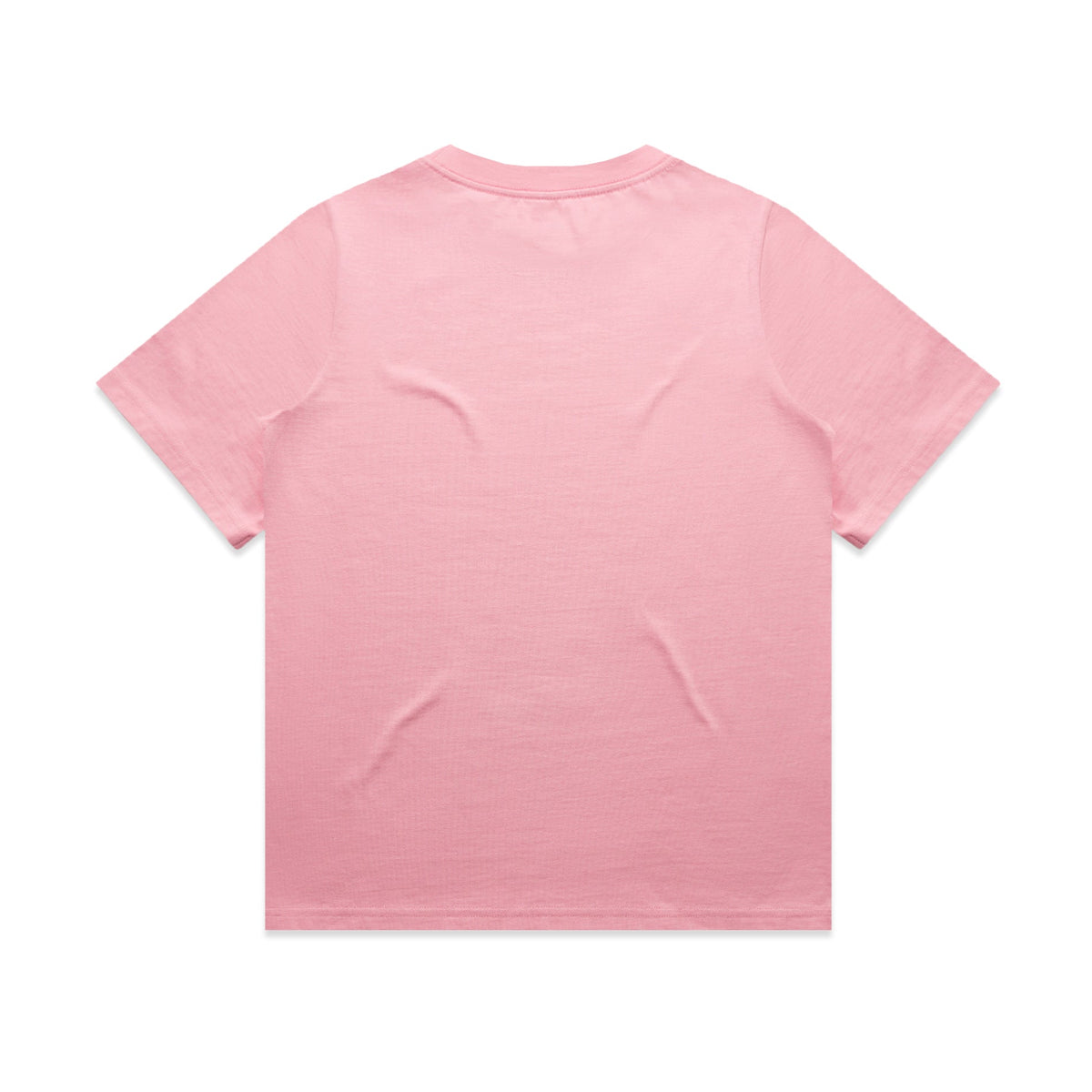 Wo's Heavy Tee 4080 - Bubblegum - Back