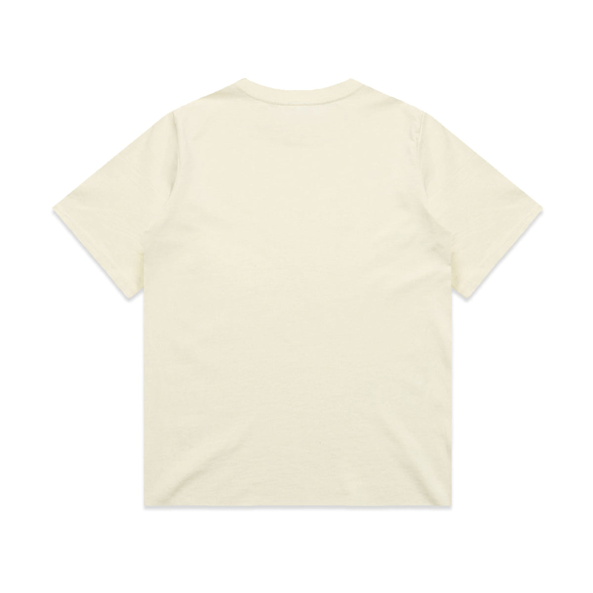 Wo's Heavy Tee 4080 - Butter - Back
