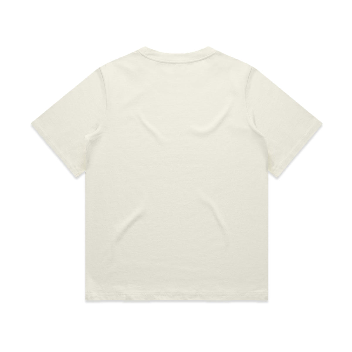 Wo's Heavy Tee 4080 - Ecru - Back