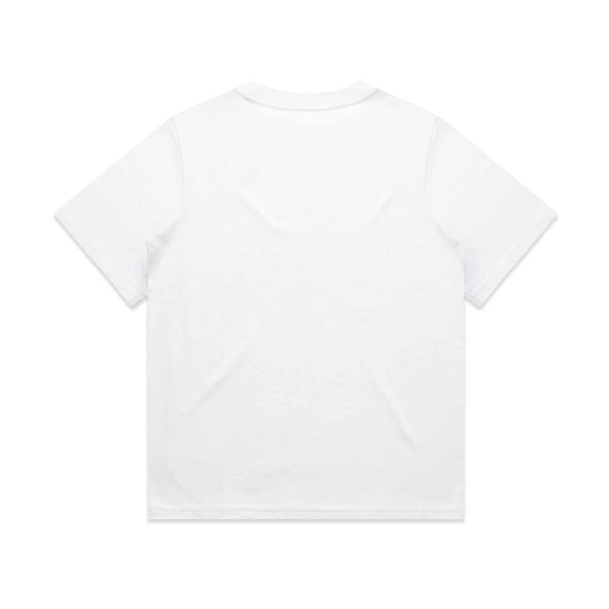 Wo's Heavy Tee 4080 - White - Back