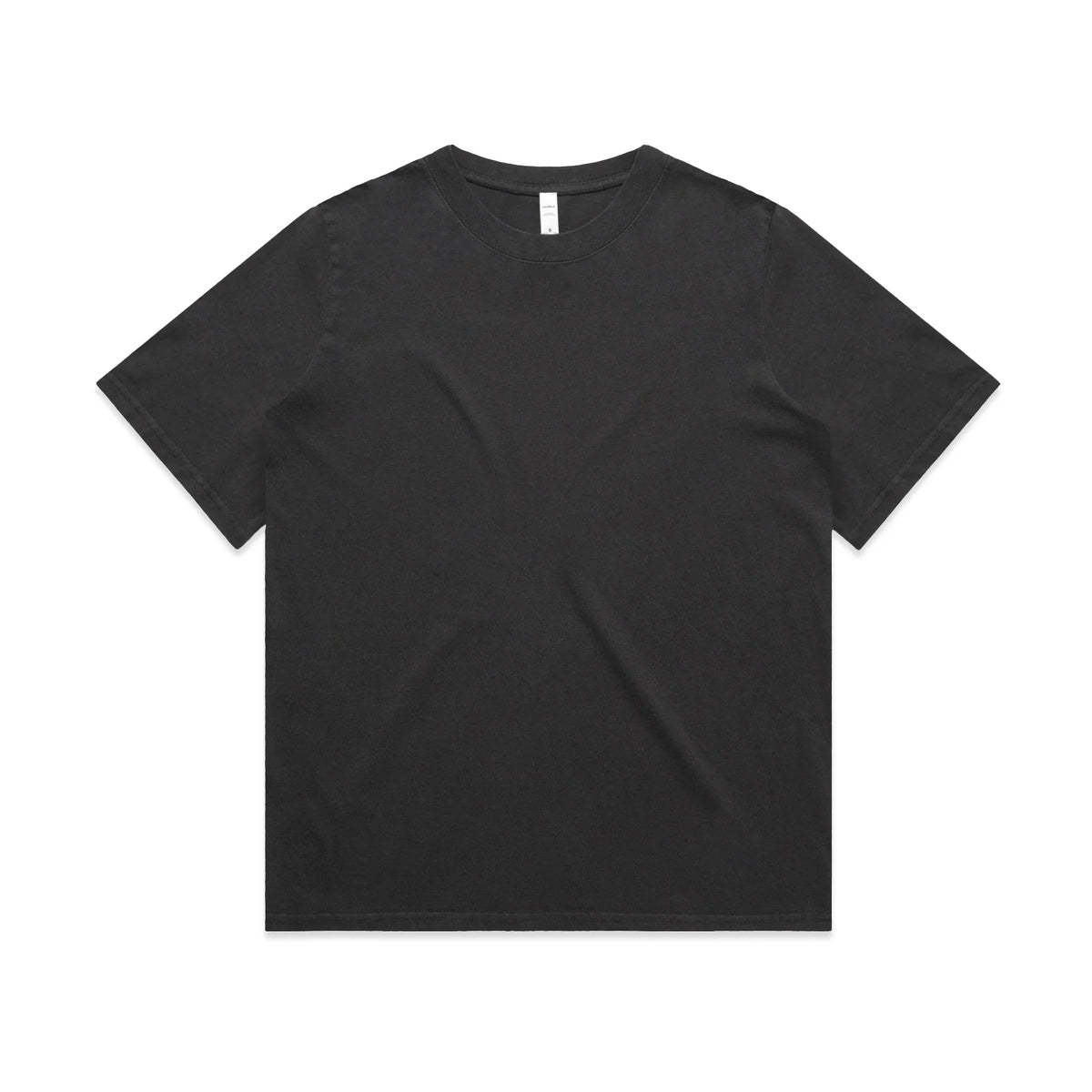 Wo's Heavy Faded Tee 4082 - Faded Black - Front