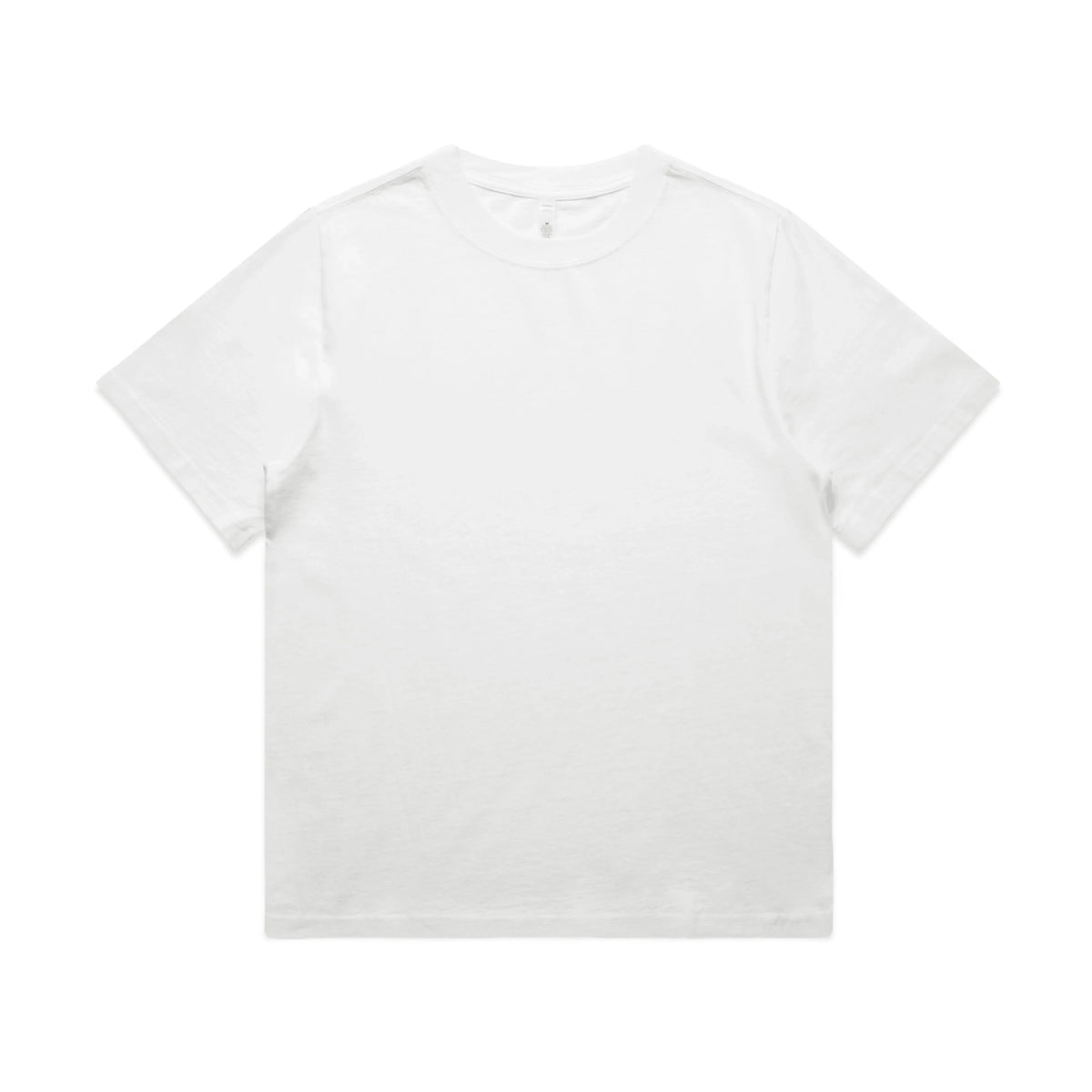 Wo's Heavy Faded Tee 4082 - Faded White - Front