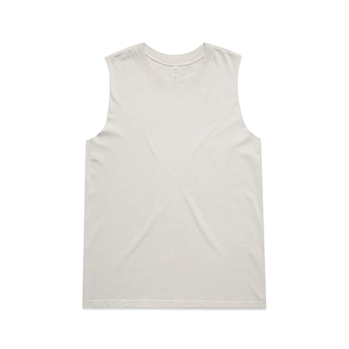 Wo's Heavy Faded Tank 4084 - Faded Bone - Front