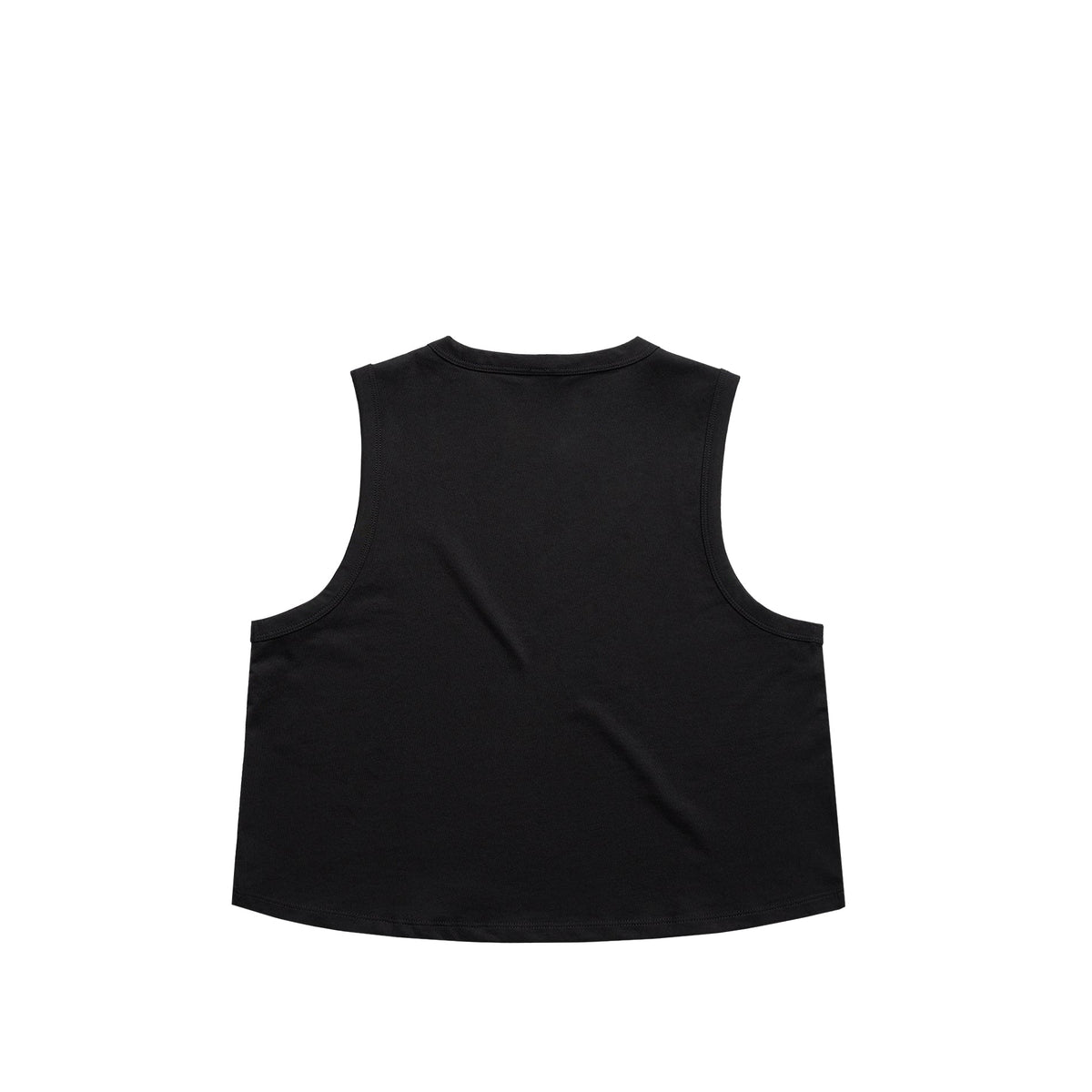 Wo's Martina Crop Tank 4091 - Black - Back