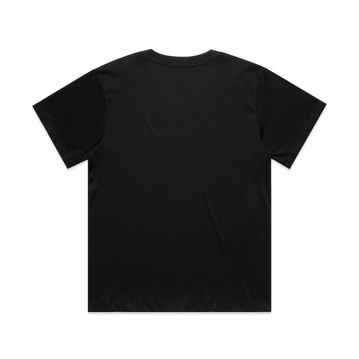 Wo's Martina V Neck Tee 4095 - Black - Back