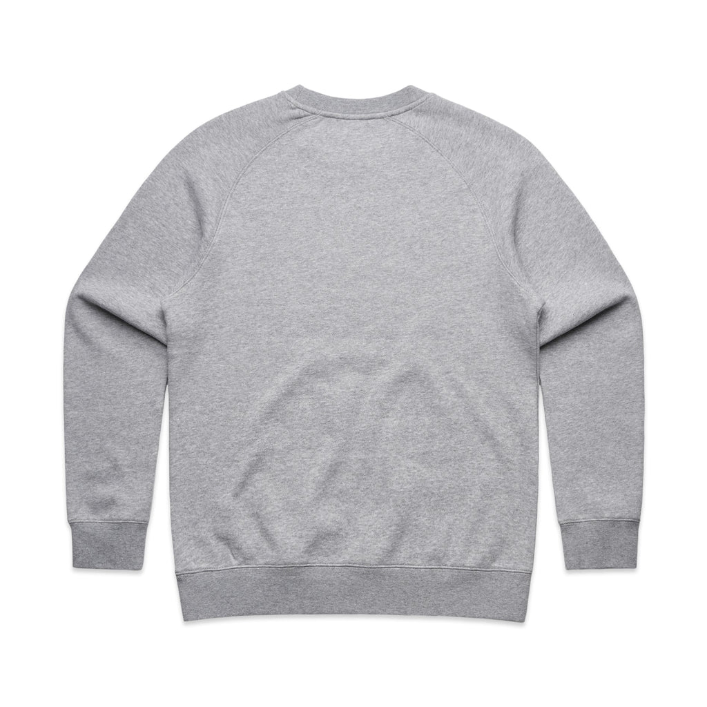 Wo's Supply Crew 4100 - Grey Marle - Back