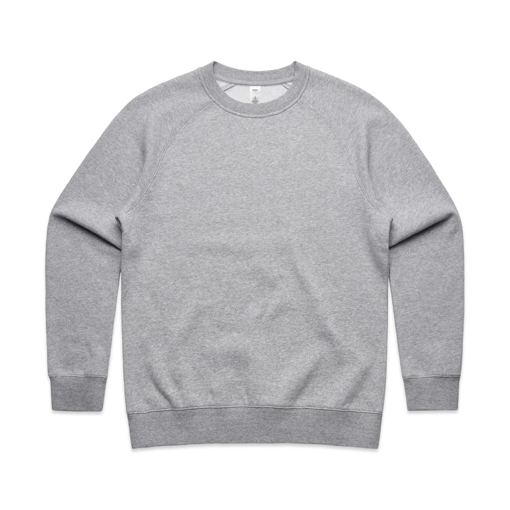 Wo's Supply Crew 4100 - Grey Marle - Front