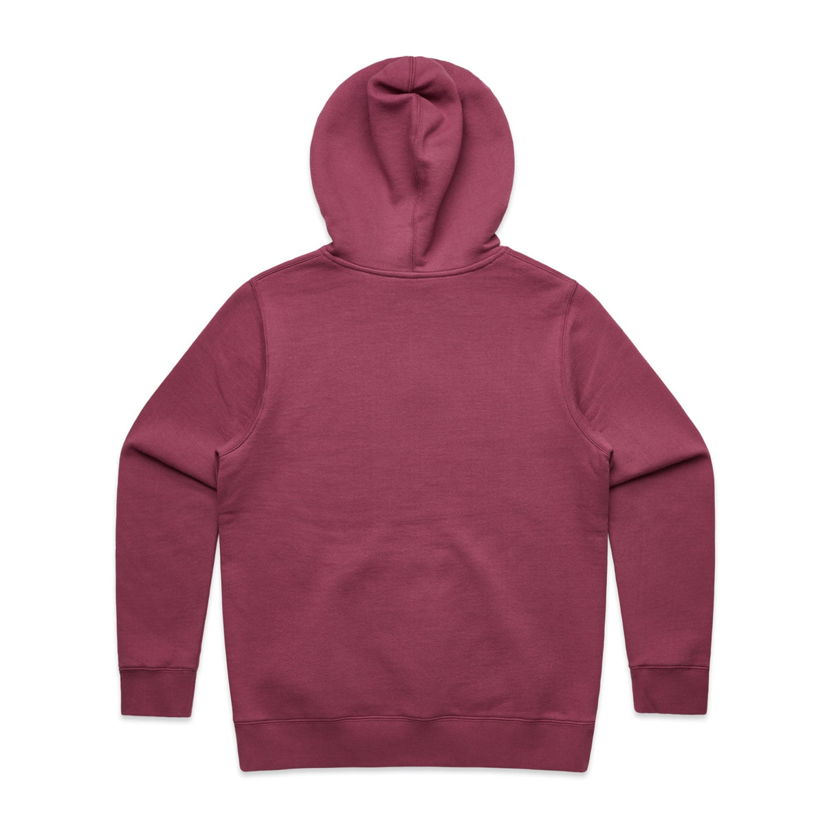 Wo's Stencil Hood 4102S - Berry - Back