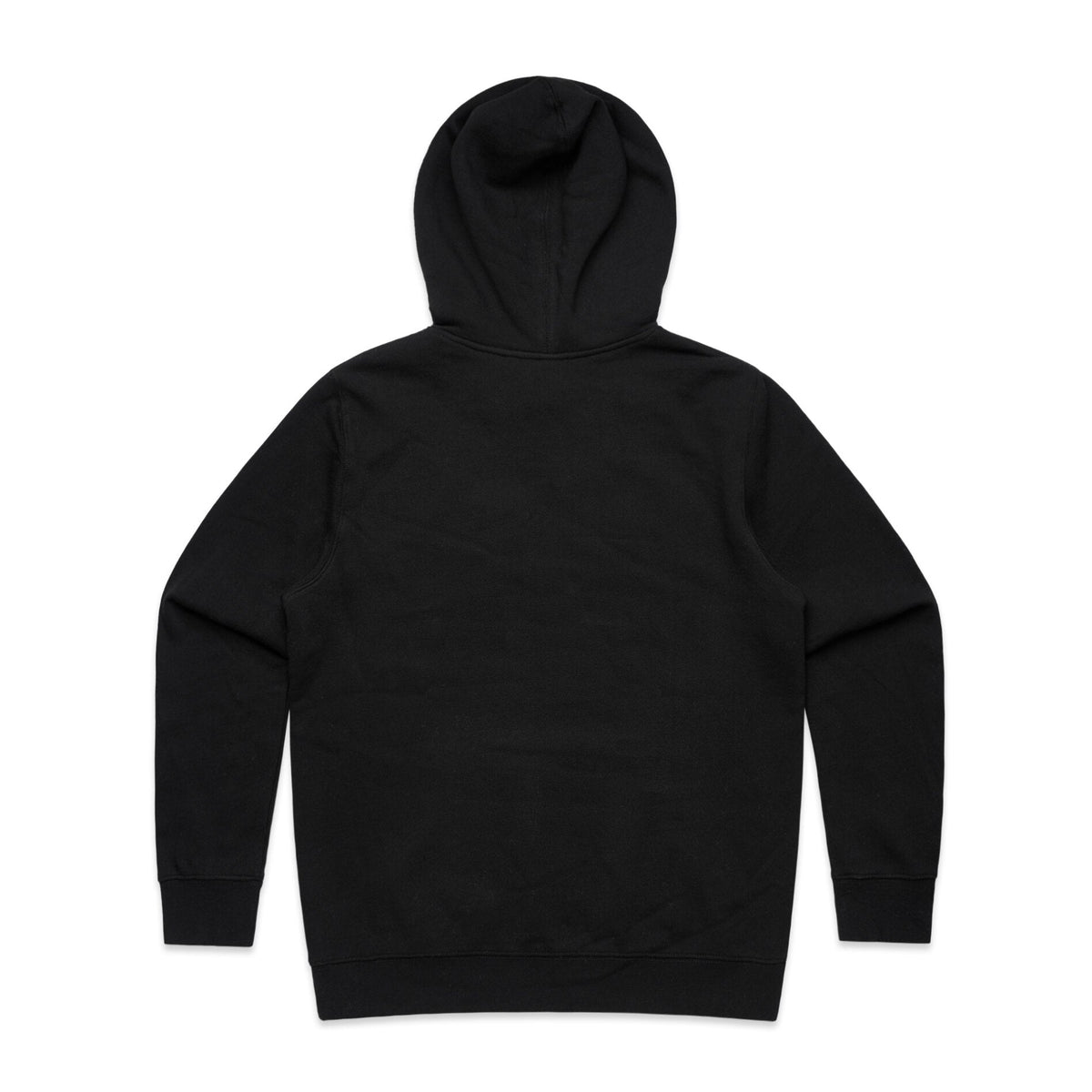Wo's Stencil Hood 4102 - Black - Back