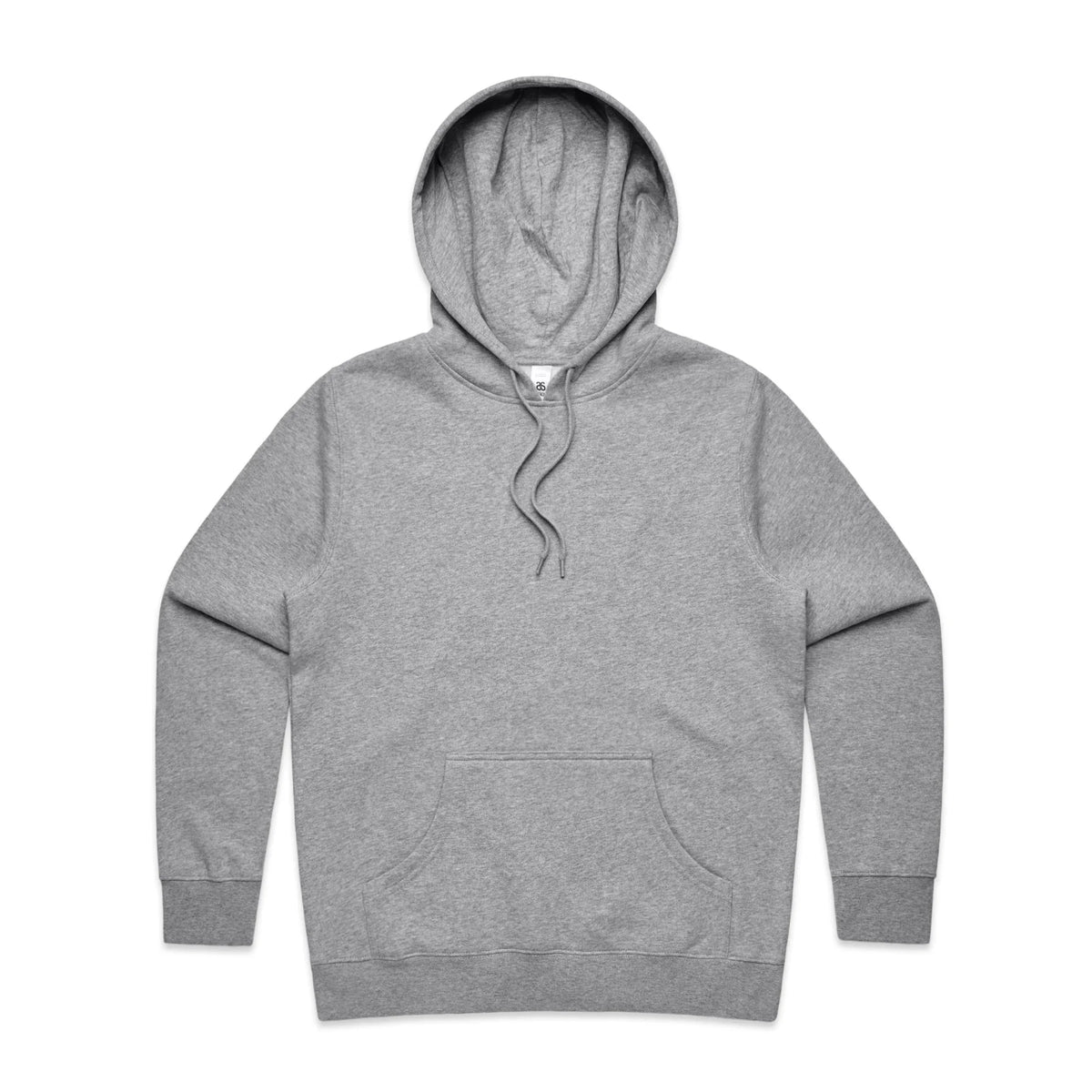 Wo's Stencil Hood 4102 - Grey Marle - Front