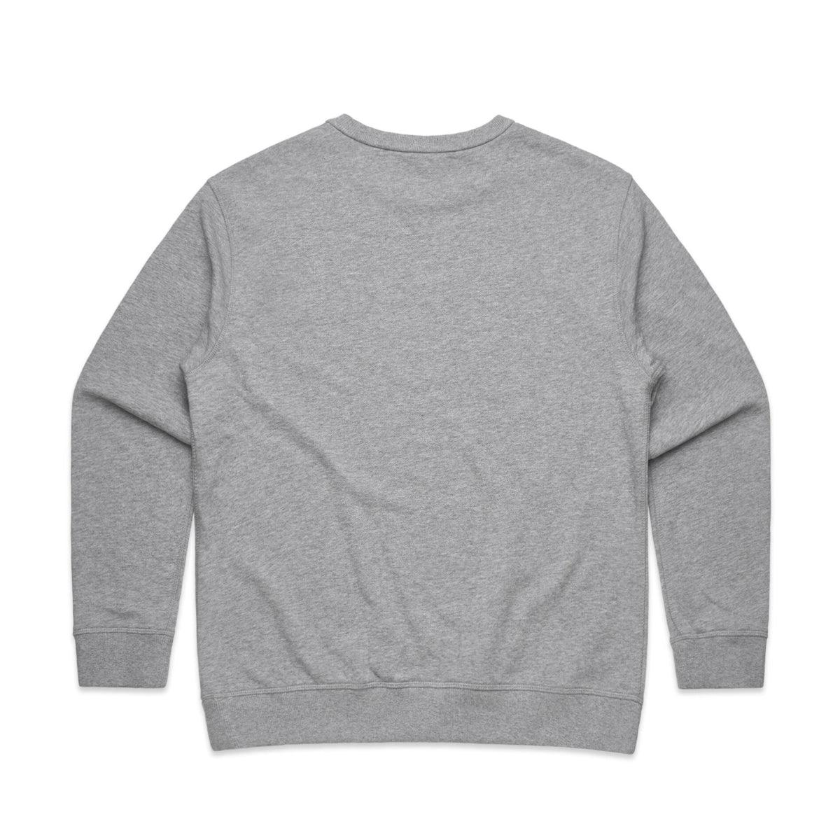 Wo's Premium Crew 4121S - Grey Marle - Back