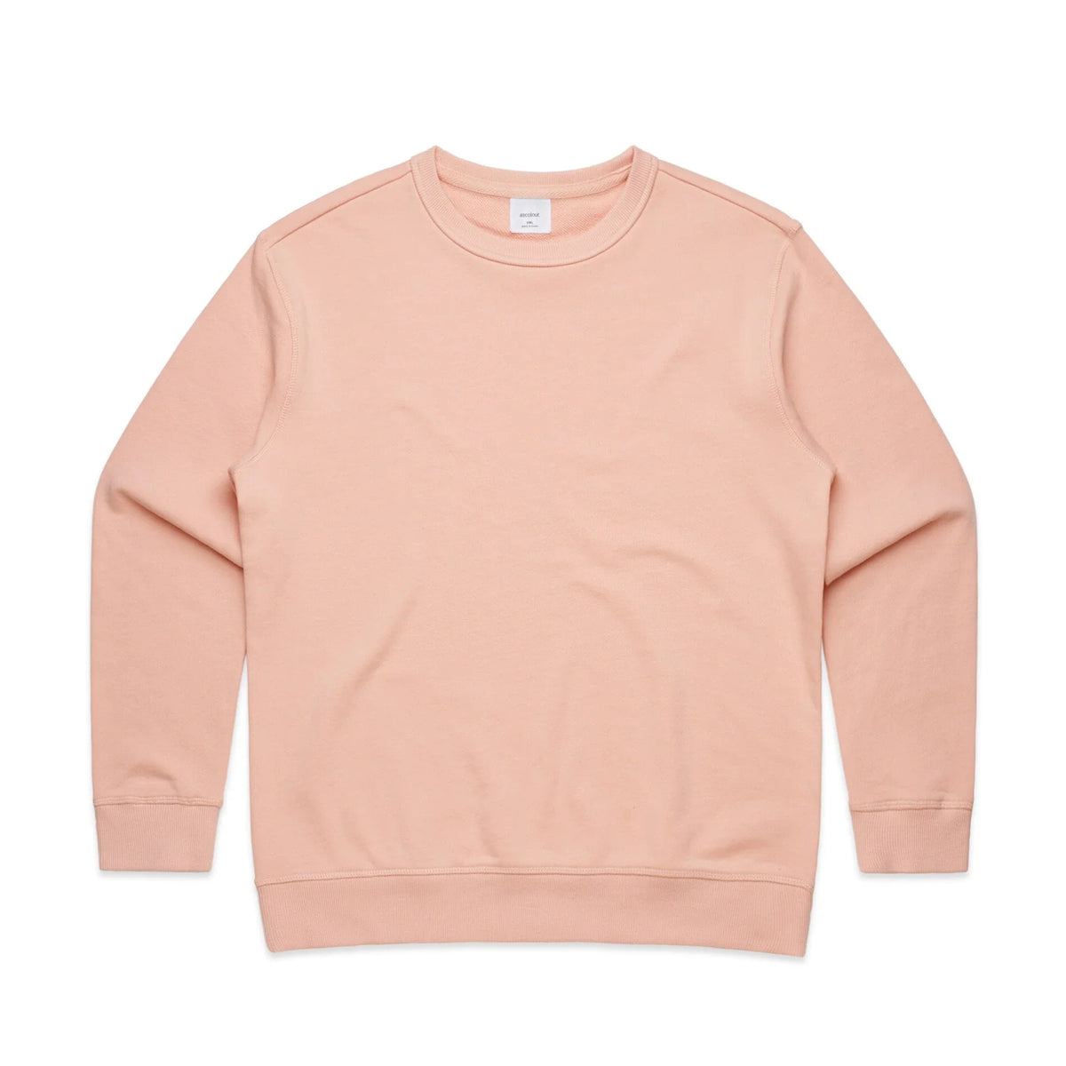 Wo's Premium Crew 4121S - Pale Pink - Front