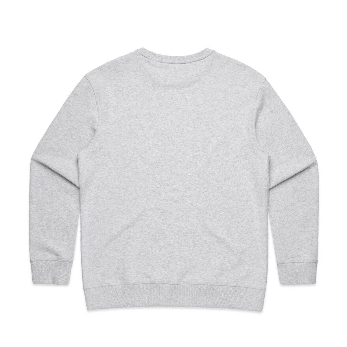 Wo's Premium Crew 4121S - White Marle - Back