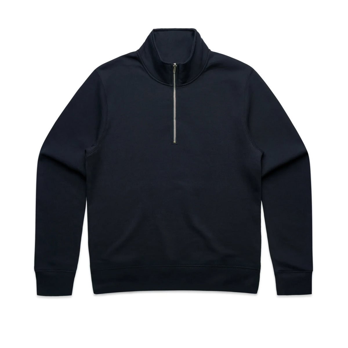 Wo's Stencil Half Zip Crew 4125 - Navy - Front