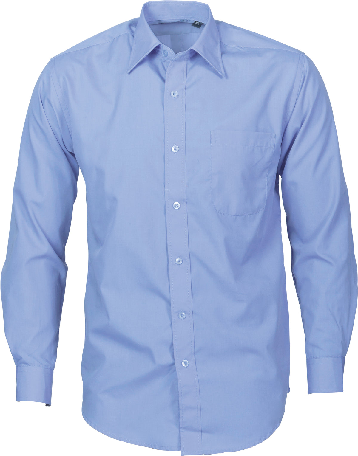 DNC Workwear Mens Premier Poplin Business Shirts - Long Sleeve 4152