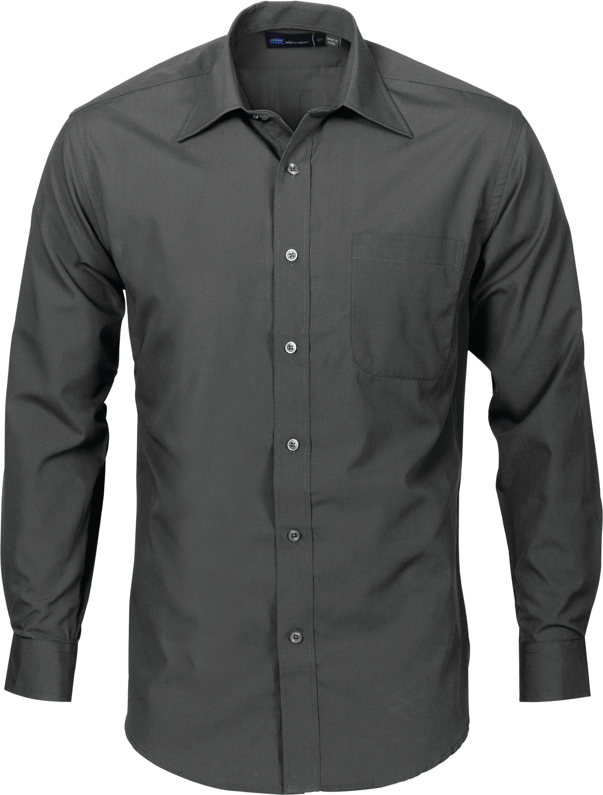 DNC Workwear Mens Premier Poplin Business Shirts - Long Sleeve 4152
