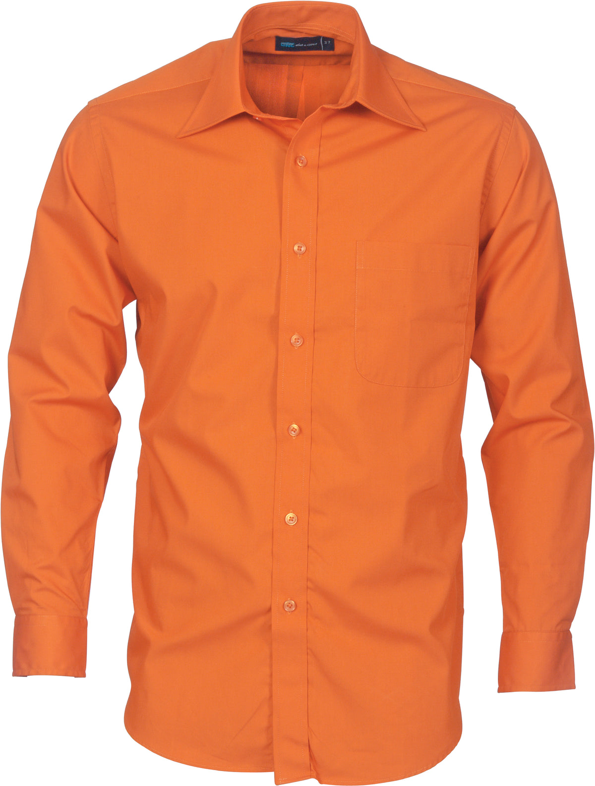 DNC Workwear Mens Premier Poplin Business Shirts - Long Sleeve 4152