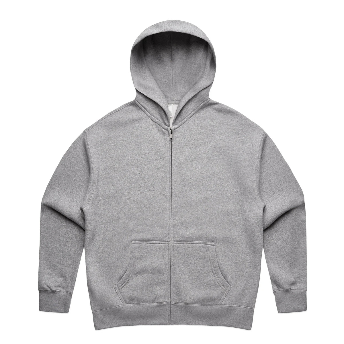 Wo's Relax Zip Hood 4162 - Grey Marle - Front